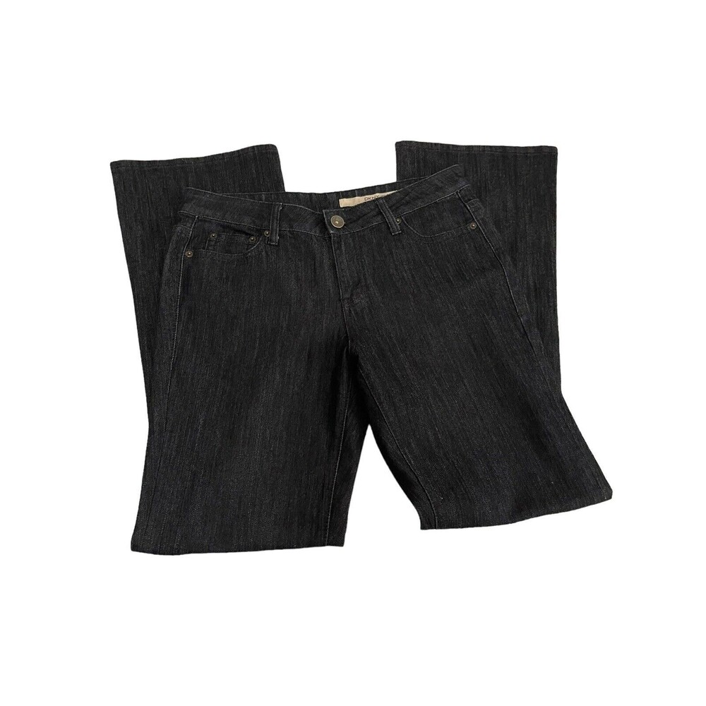 DKNY Womens Size 10 Mid Rise Dark Denim Blue Jeans Stretch